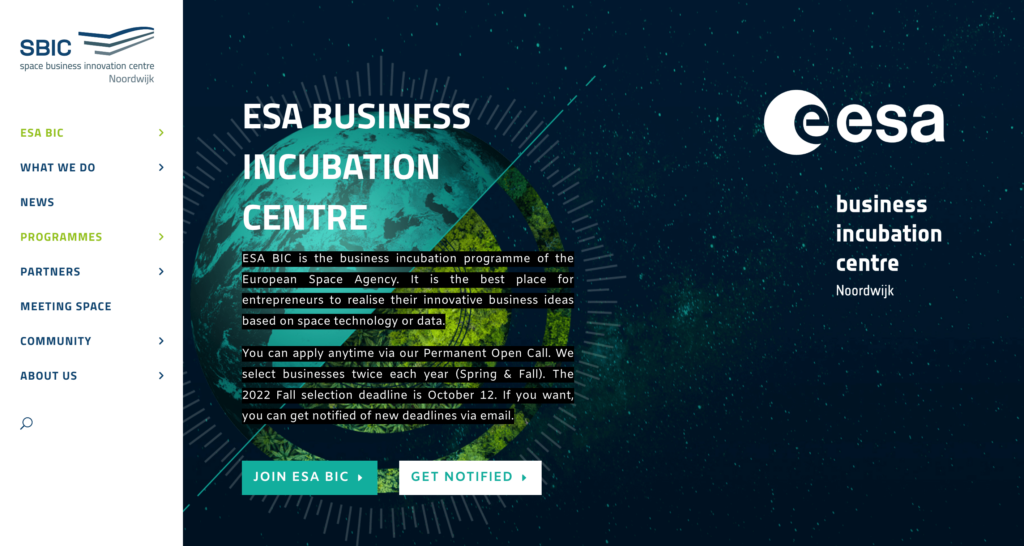 ESA Business Incubation Centre