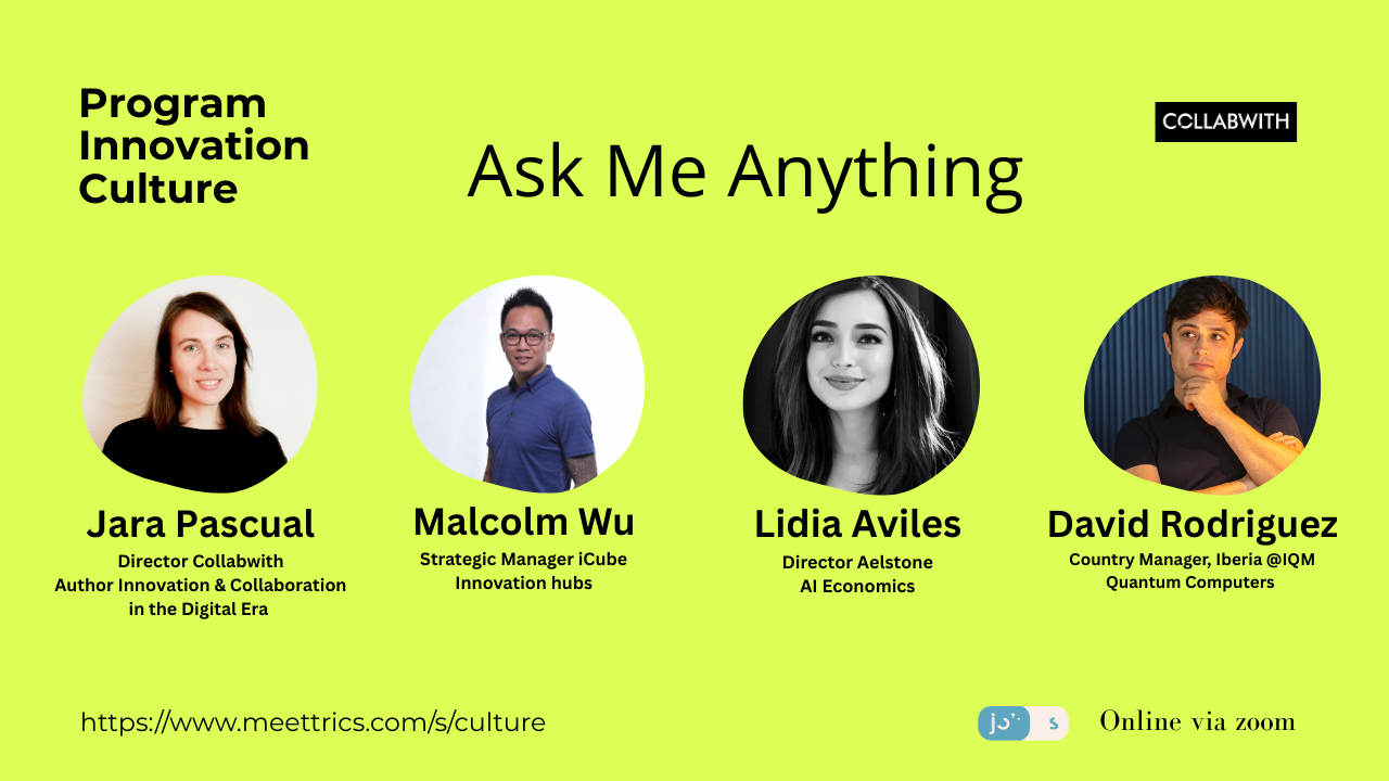 Pick Me Innvation Ask Me Anything Live Sessions for Innovation Culture