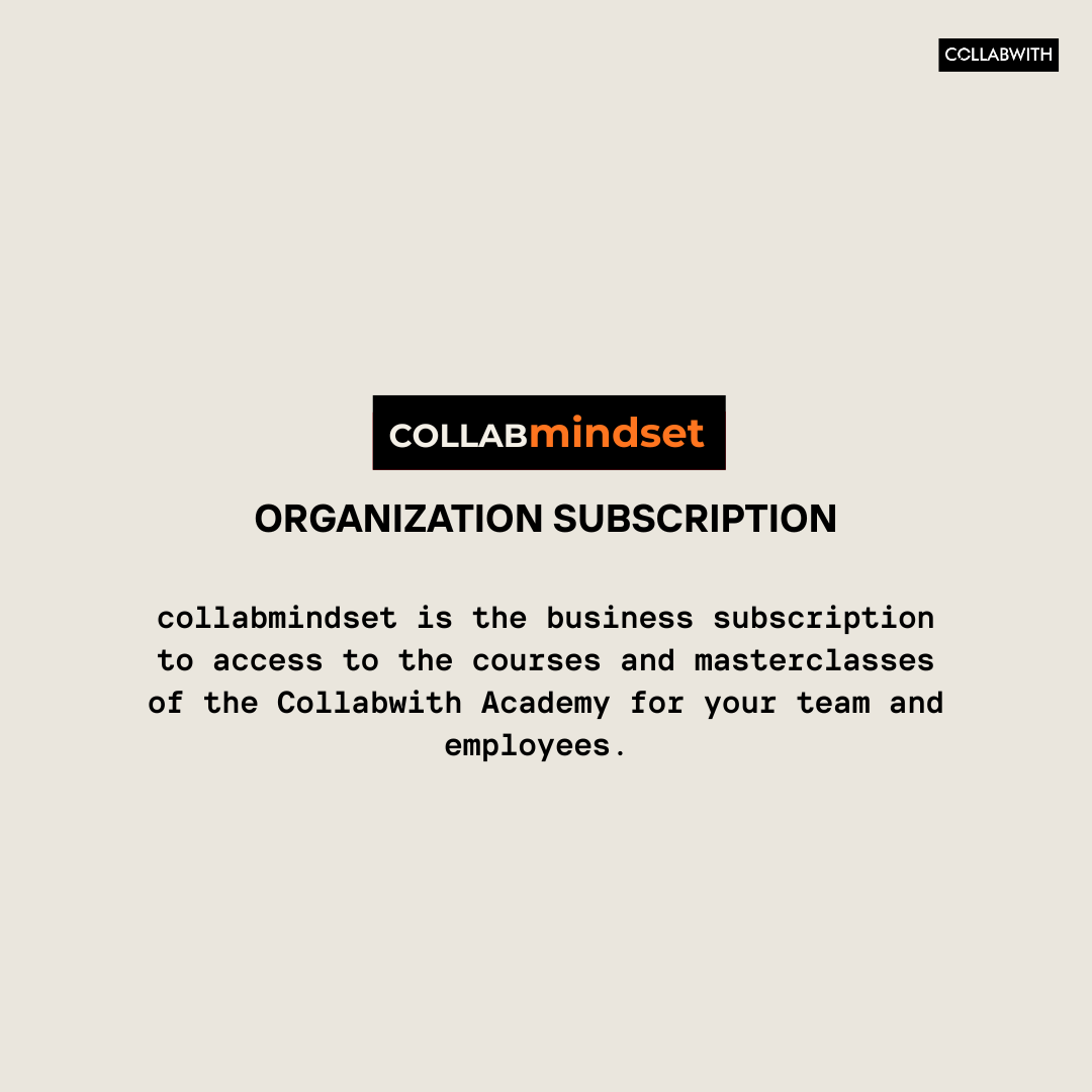 Organization Subscription to Access Collabwith Academy
